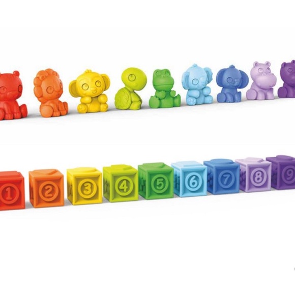 Bright Starts Colorful Learning Blocks Set - Picture 2 of 7